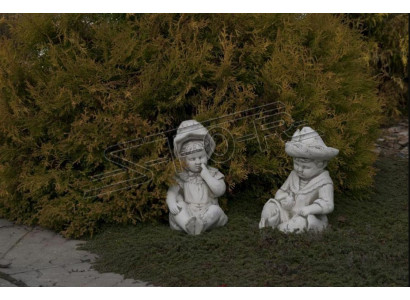 Sculpture de buste d'enfant Conception de figurine Statue de figures de jardin Statues